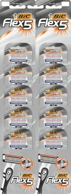 Produktbild von Bic Flex 5 Disposable Razors 10 Pieces