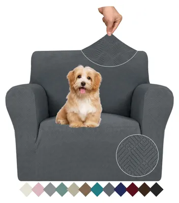 Image de Elzusha - Housse extensible universelle pour canapé, adaptée à une assise