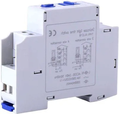 Obrázok produktu pre Elektronické nástenné hodiny s mechanickým časovačom, časovačom na meranie času, 220-240 V, biele