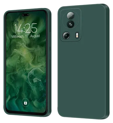 Produktbild von Hülle für Xiaomi 13 Lite 5G Case Cover Bumper Smartphone Softgrip Schutzhülle Farbe: Grün