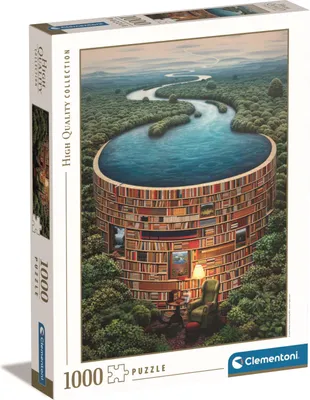 Zdjęcie produktu dla Clementoni Bibliodame, 1000 szt., Artystyczny, 10 lat(a)