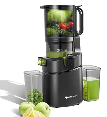 Zdjęcie produktu dla AMZCHEF 250 W - Automatyczna sokowirówka All-In-One
