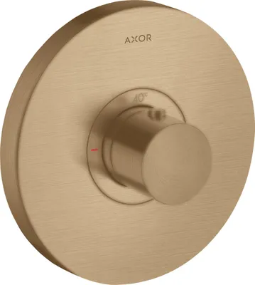 Produktbild von Thermostat AXOR SHOWERSELECT ROUND Highflow, Unterputz brushed bronze brushed bronze