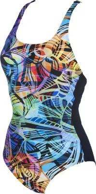 Produktbild von ARENA W HINA CRADLE BACK ONE PIECE C-CUP Multicolor-Black 38