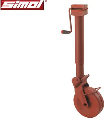 Produktbild von Simol Stützrad 2.000 kg halbautomatisch mit Federverriegelung