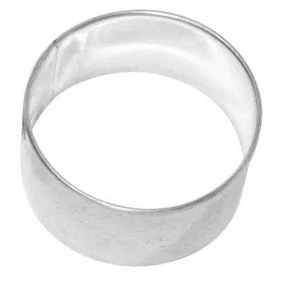 Image de Emporte-pièce Cercle lisse 8 cm Acier inoxydable [PG bleu]