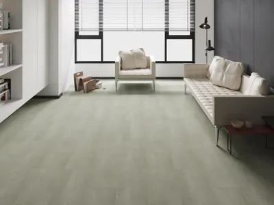 Produktbild von Timefloor | 3,716 m² | Weiß 2,5 mm Vinylboden Klebevinyl, Premium Beton Optik Fliesenformat, Nutzungsklasse 23 33, Feuchtraumgeeignet, Fussbodenheizungskompatibel, Strukturierte Oberfläche