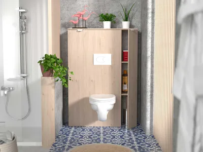 Produktbild von Garderobe Schalter - Eiche