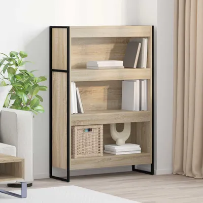 Produktbild von Möbel Bücherregal 80 x 30 x 121 cm Holzwerkstoff Sonoma - Bücherregale &3281