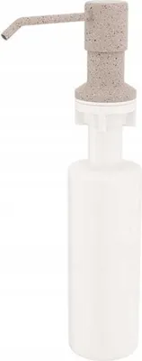 Image de Distributeur de liquide vaisselle 500 ml, beige, pour montage sur l'évier