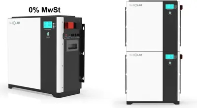 Produktbild von 5 kWh Speicher FM-Solar PV Akku Wandmontage 51.2V 100Ah LiFePO4 Lithium (Privatpersonen)