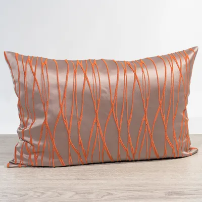 Produktbild von rechteckige Kissen von Lysel - orange Obella 40x60, reines Polyester Dekokissen rechteckig