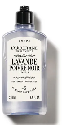 Imagen del producto de L'Occitane, Gel de ducha Lavanda y pimienta negra, 250 ml