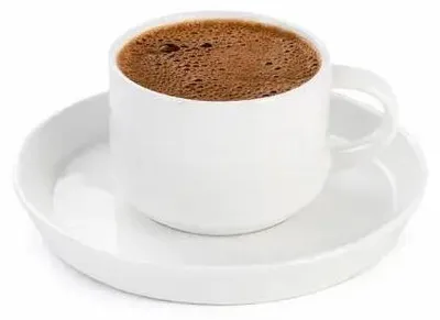 Produktbild von Bricard Kaffeeset 12-teilig Porzellan weiß 6 x 200 ml Tassen 6 x 15 cm Untertassen