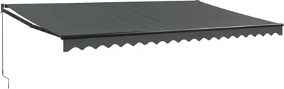 Immagine prodotto di vidaXL Tenda retrattile antracite 5x3 m in tessuto e alluminio