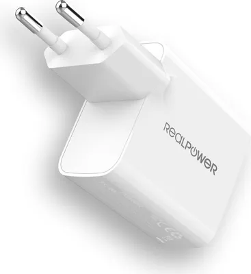 Produktbild von RealPower Ladegerät PC-65 GaN            65W