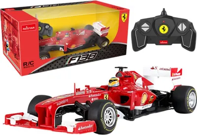 Image de Voiture RC 1:18 Rastar Ferrari F1 Rouge