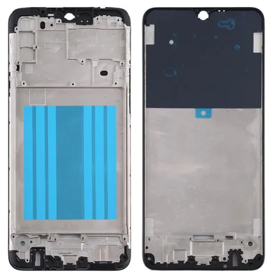 Image de Boîtier avant Samsung Galaxy A20s Noir - Cadre LCD - Accessoire - Pièce de rechange