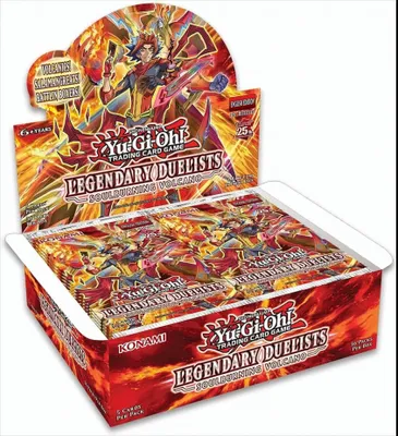 Zdjęcie produktu dla Yu-Gi-Oh! Legendary Duelist Soulburning Volcano Booster Display (24) - PL