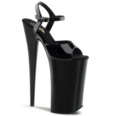 Produktbild von BEYOND-009 Damen Sandale von Pleaser, Schwarz Glanz , EU 38, US 8