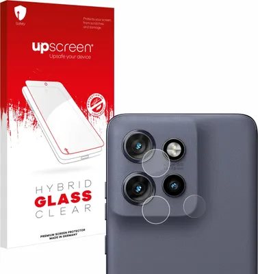 Produktbild von upscreen Schutzglas für Motorola Edge 50 Neo (NUR Kameraschutz) Schutzfolie Panzer Folie Glas Display Schutz klar