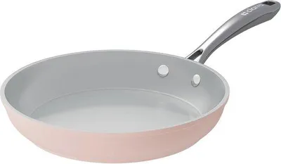 Produktbild von Famanu Bräter 26 cm - Keramisch, induktionsgeeignet, ofenfest, rosa