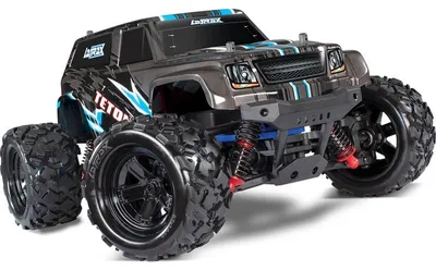 Imagen del producto de Coche a control remoto Traxxas Teton, escala 1:18, tracción 4x4, listo para usar, color
