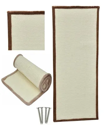 Produktbild von XXL Wende Kratzmatte Sisalmatte 110 x 45 cm flexibel beidseitig verwendbar braun