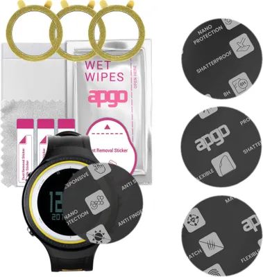 Produktbild von apgo 3 Stück Schutzglas, Matt, kompatibel mit Sunroad FR800NB Smartwatch, Hybrid 8H, Ersatz für Hartglas, Displayschutzglas, Bildschirmschutz, Displayschutz, kratzfest