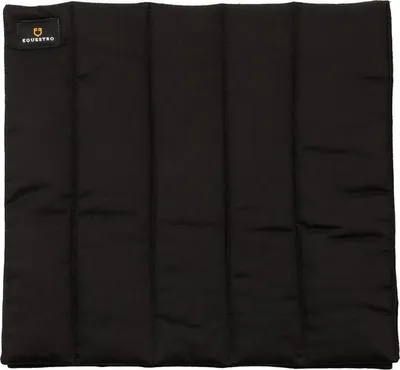 Imagen del producto de Equestro: Vendajes de algodón, 4 unidades, color negro. Talla única