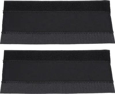 Obrázek produktu pro Duuti Black Bike Chain Protector Nálepka Guard Pad Wrap Pro ochranu rámu kola, snadná instalace - balení 2 ks