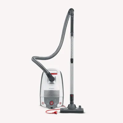 Produktbild von SEVERIN Bodenstaubsauger mit Beutel BC 7047  aus Kunststoff, rotweiß Bodenstaubsauger Mit Beutel Staubsauger Sauger Staubsauger Mit Kabel Beutel-staubsauger