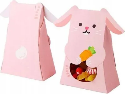 Produktbild von Dekorative Geschenkbox ECARLA in Hasenform, 10 x 5 x 16,5 cm, OPO42R
