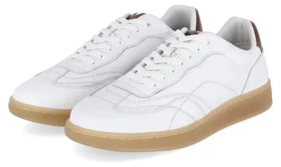 Produktbild von Palado Herren Low Sneaker Weiß Glattleder Größe: 40
