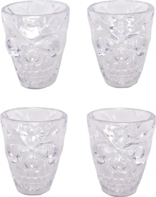 Produktbild von Shot Gläser Skelett 4 Stk