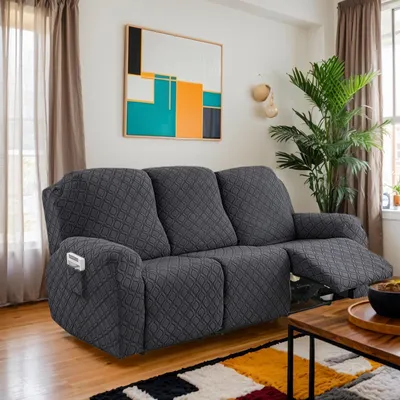 Produktbild von Solidchoice – Stretchbezüge für Sessel, 4-teiliges Set zum Schutz von Möbeln
