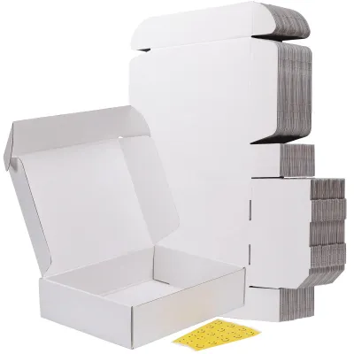 Productafbeelding van Verzenddozen 30,5 x 22,9 x 7,7 cm, 20 stuks, wit, voor webshop