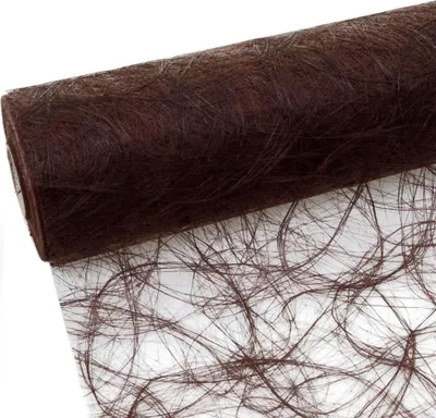 Produktbild von Sizoweb Tischläufer - chocolat - 30 cm - 25 m + 100 Dekodiamanten - 64 021-R 300 D