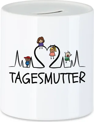 Produktbild von Tagesmutter Spardose  Kinder Abschiedsgeschenk Erzieherin Tagesmutter Kindergarten