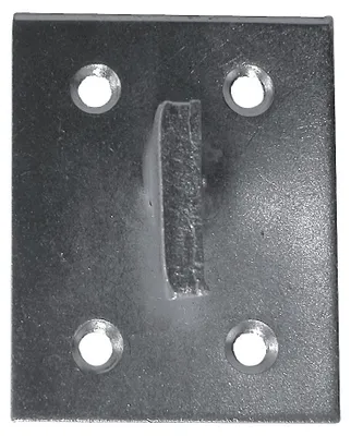 Image de Mentonnet sur platine zingué pour agrafe provençal - MERMIER - M-301303