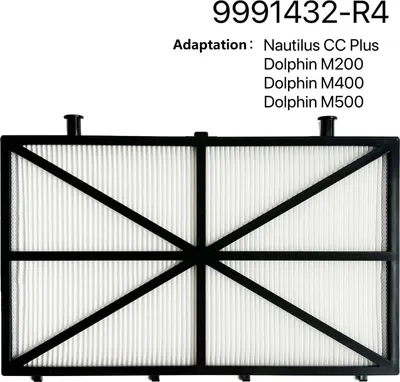 Produktbild von Packung mit 4 ultrafeinen Filterpatronen, Teilenummer: 991432 für Dolphin Parts