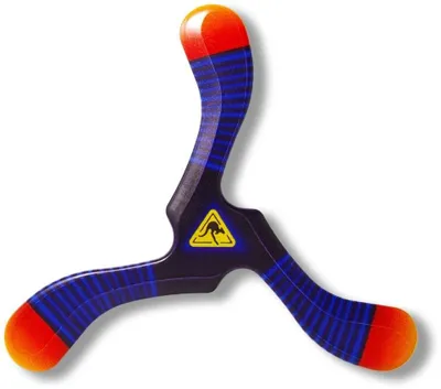 Immagine prodotto di Ventaglio Boomerang Giocattolo zebra 3 polipropilene 26 cm a sinistra
