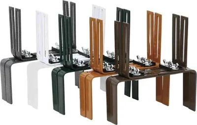 Produktbild von Blumenkastenhalter H-Form grün
