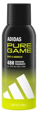 Produktbild von Adidas Pure Game 48h Protection Deodorant Spray Für Männer 150 ml