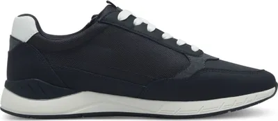 Produktbild von s.Oliver Herren Sneaker Reißverschluss Schnürung Halbschuh 5-13645-44, Größe:45 EU, Farbe:Blau