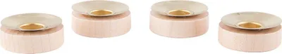 Produktbild von Premium Teelichteinsätze für Kerzen 1,4cm - 4er-Set von Erzgebirge-Palast