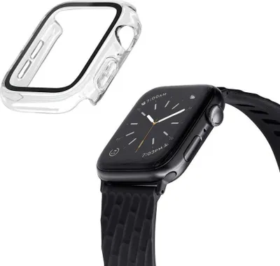 Produktbild von LAUT SHIELD Clear Glass/PC protector for Apple Watch 44mm
