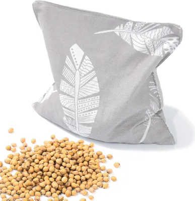 Produktbild von Amilian Kirschkernkissen ca. 22x22cm Wärmekissen Kirschkern Sack Wärmekompresse für Kinder Erwachsene ideal als Massagekissen Kältekissen