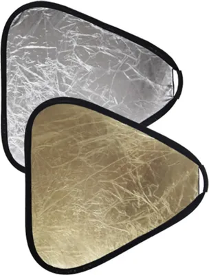 Produktbild von Faltreflektor Diffusor 2 in 1 - 80cm Ø 32" dreieckig