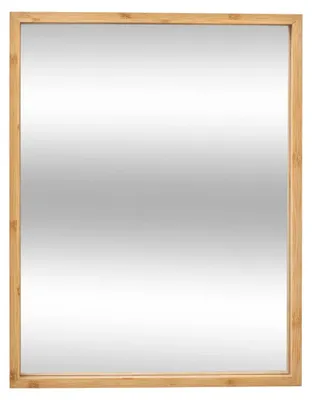 Produktbild von 5five Spiegel/Wandspiegel - 34 x 44 cm - mdf/Bambus/Glas - naturliche Ornamentleiste